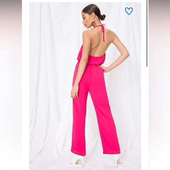 Superdown Brielle Halter Jumpsuit - NWT - Image 2