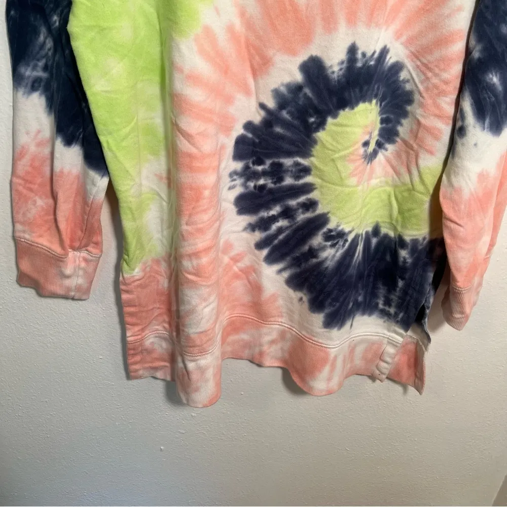 Old Navy Vintage Specially Dyed Tunic Sweatshirt Tie Dye S - Image 6