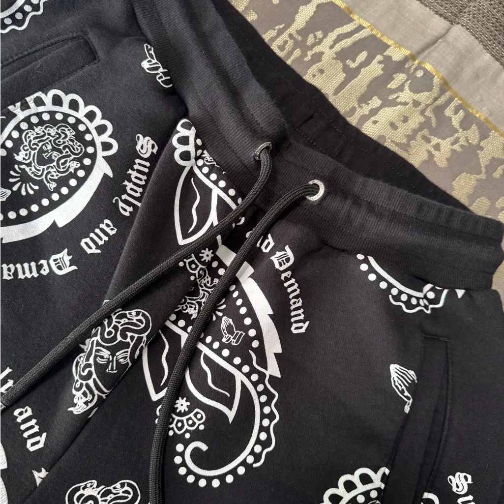 Supply and demand medium sweat pants Black - Image 2