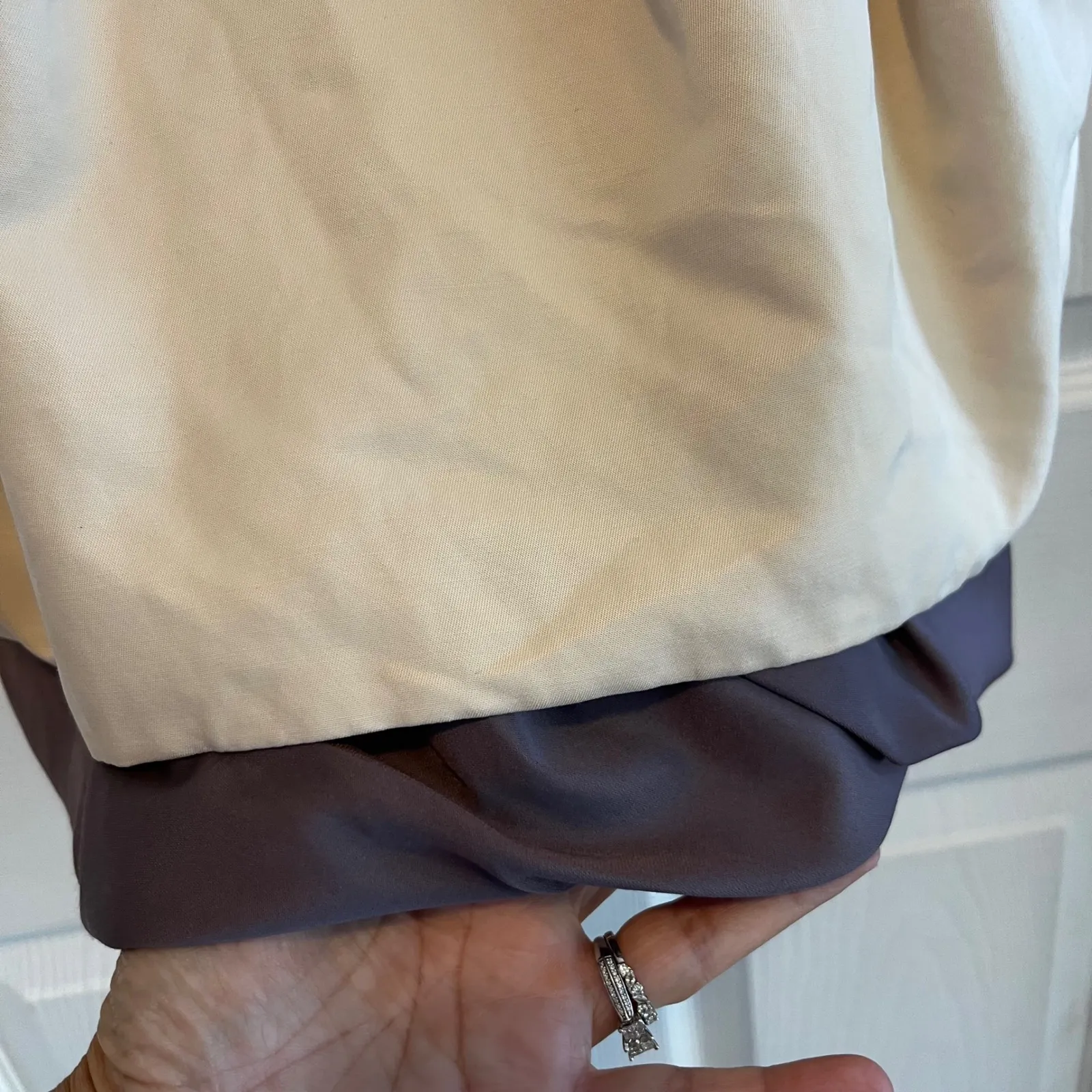 BCBG Maxazria Runway Strapless Dress Mini Party Cocktail Pleated Bustier Neutral Tan Size 0 - Image 5