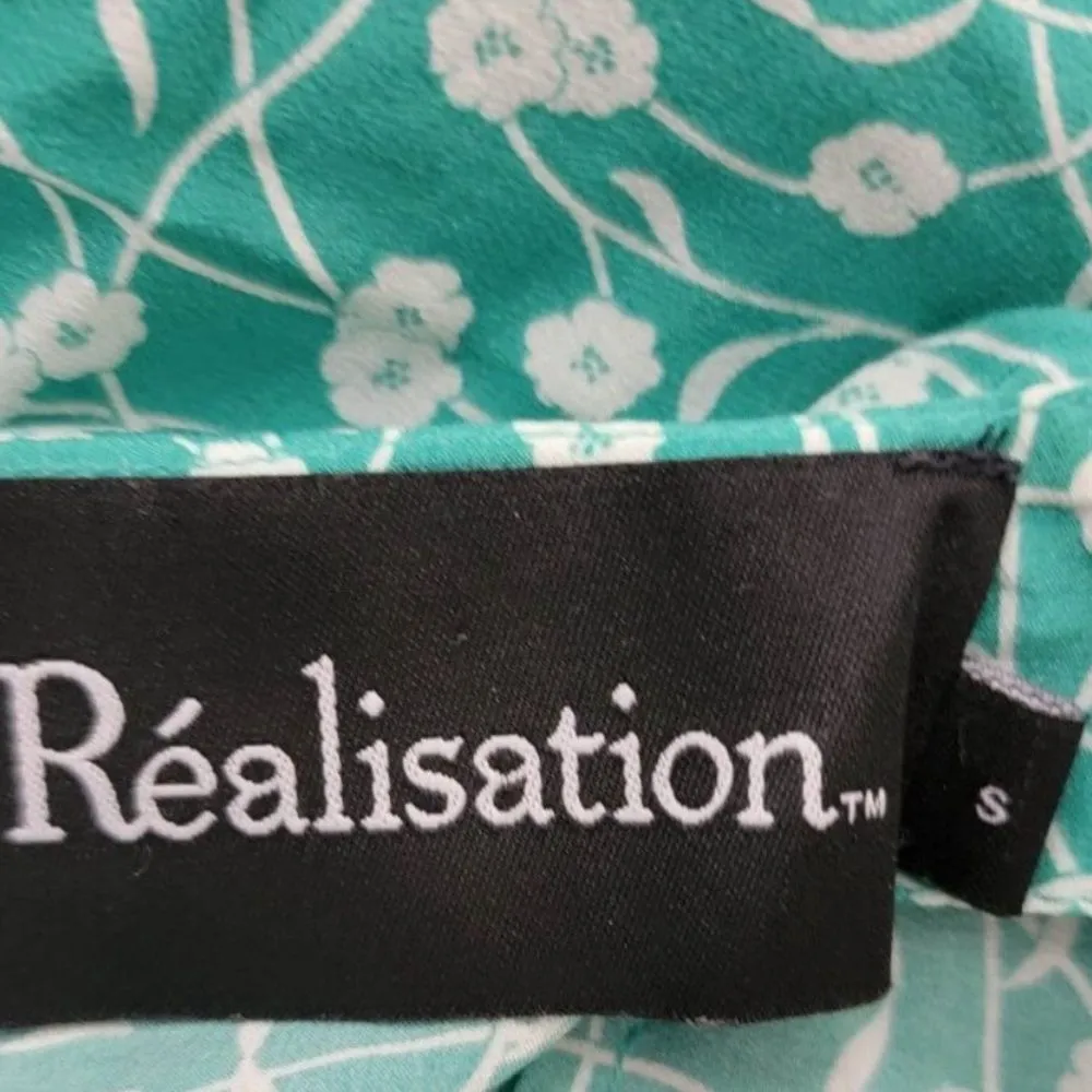 Realisation Par 100% Silk Amelia Midi Slip Dress in Poison Ivy S Green - Image 14