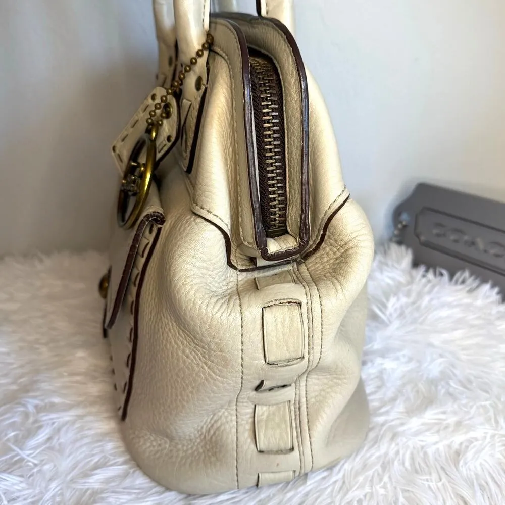 y2k Coach 65th Bleeker Legacy Thompson Bag Satchel Shoulder Bag RARE 11373 - Image 5