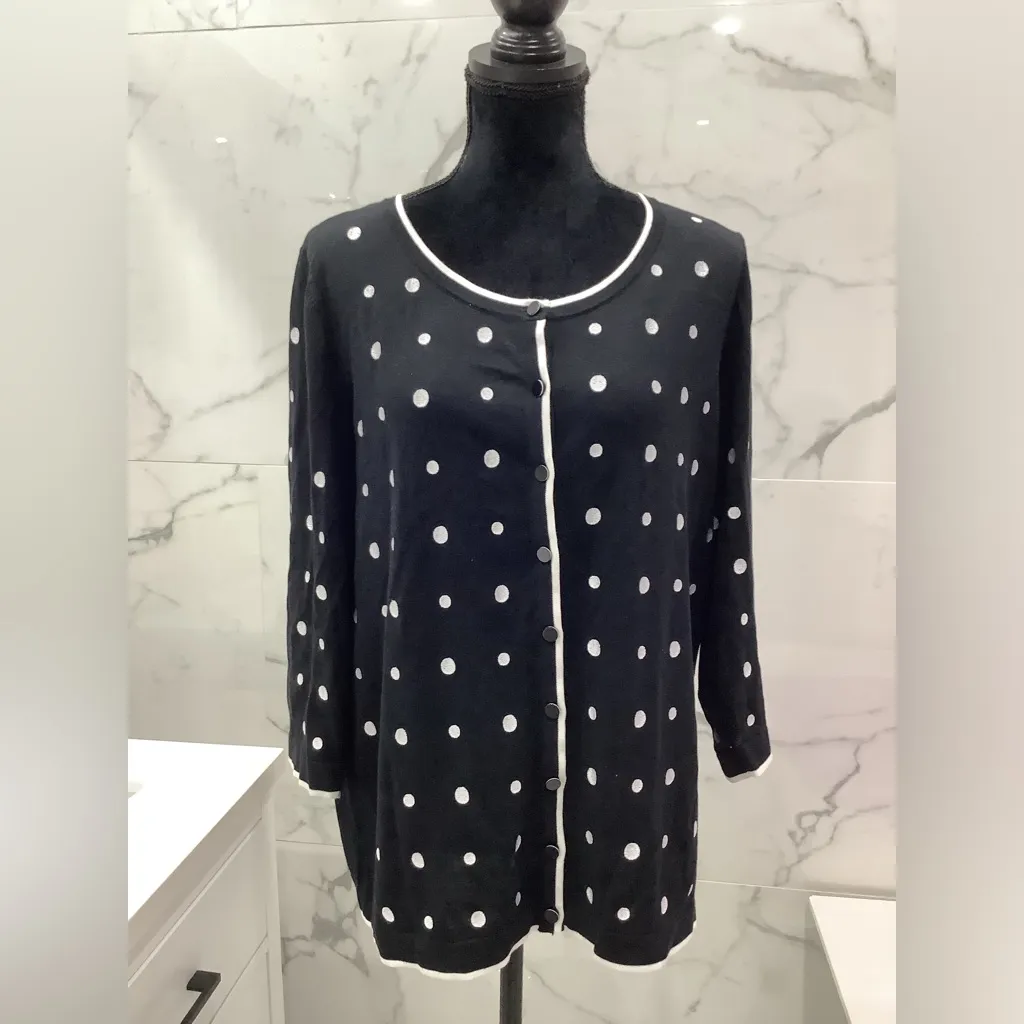 Ladies cardigan sweater 🖤🤍SO CUTE❗️ - Image 5
