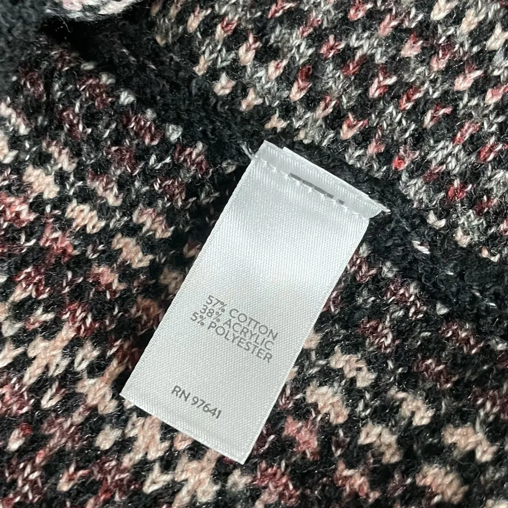 J Jill Pure Jill Cowl Neck Knit Pullover Sweater Black Size L - Image 11