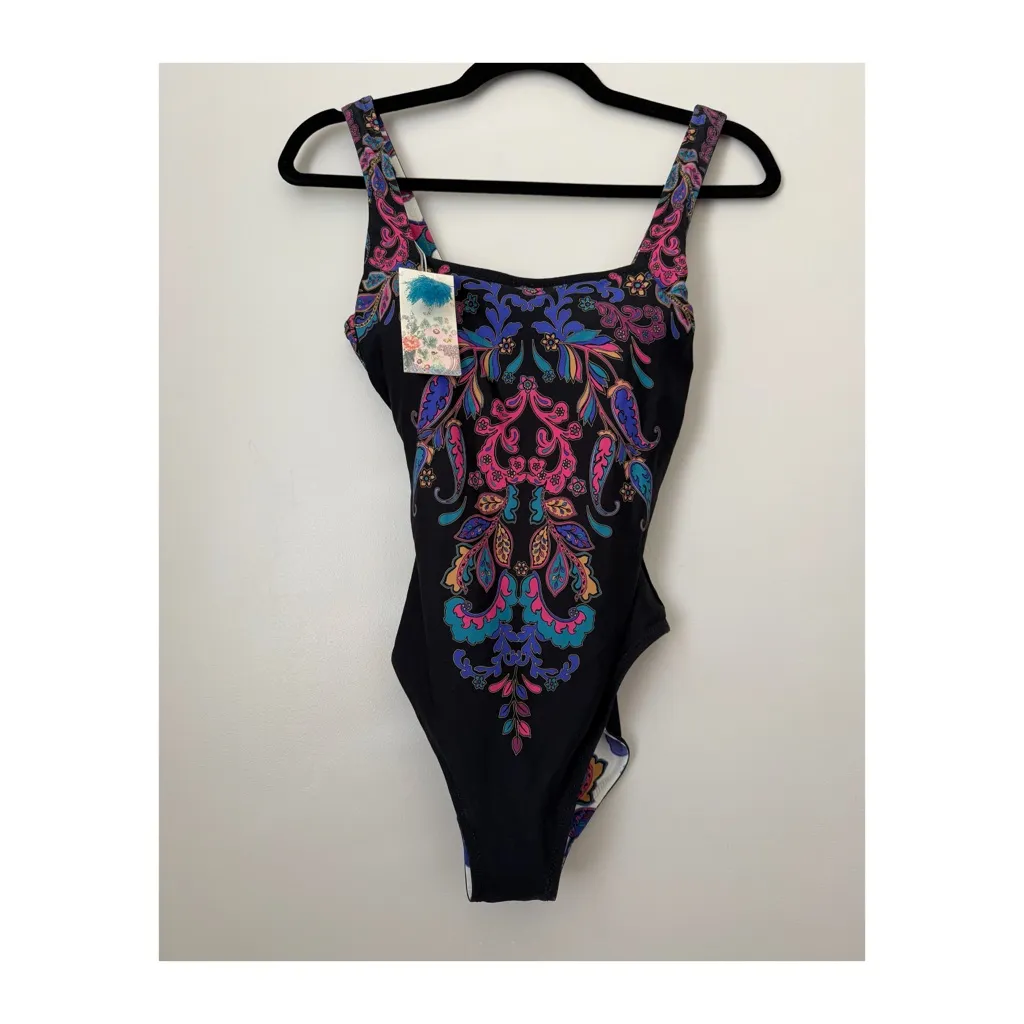 Johnny Was  FATIMA SQUARE NECK ONE PIECE - Image 3