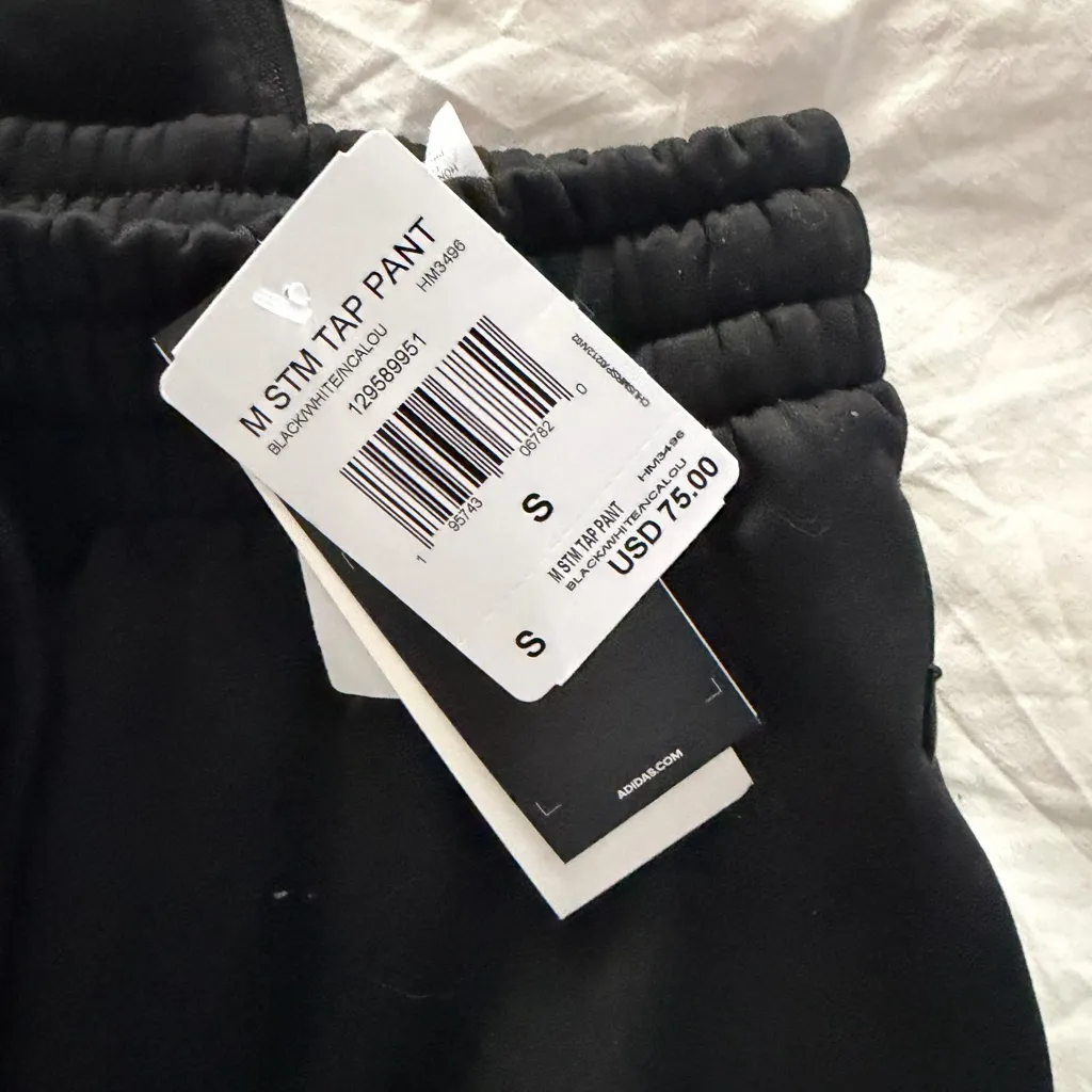 Adidas  UofL Black Joggers - Image 2