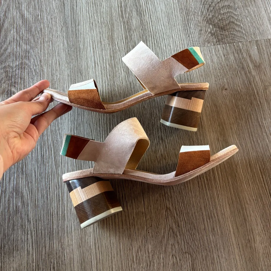 Coclico Banks Heeled Sandals Size 7 - Image 5