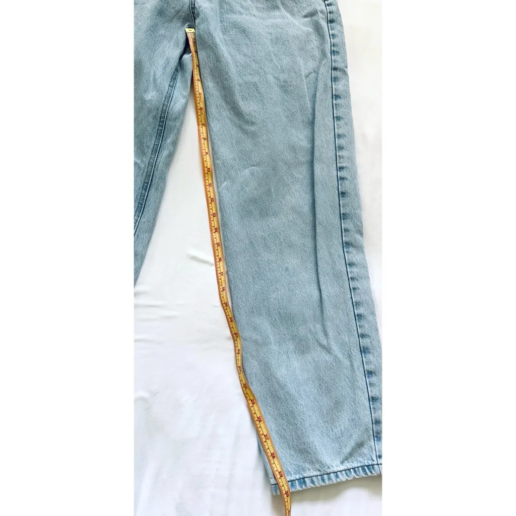 Reclaimed Vintage inspired 90s dad Jean in super bleach wash - Image 11