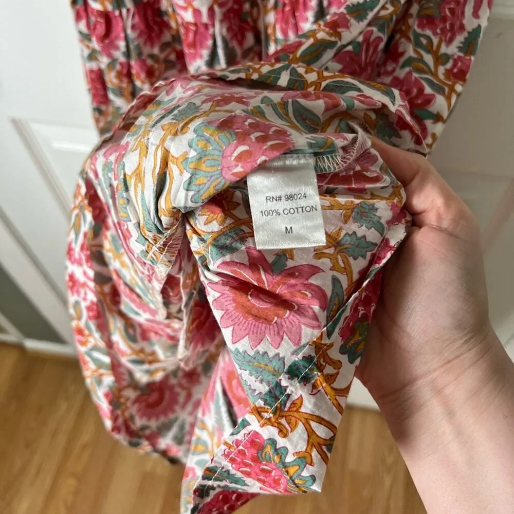 Caroline Constas Pink Mini Dress in Strawberry Print M NWT White Size M - Image 8