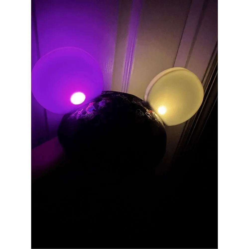 Disney Parks World of Color Mickey Mouse "Glow With The Show" Light Up Ears Hat - Image 5