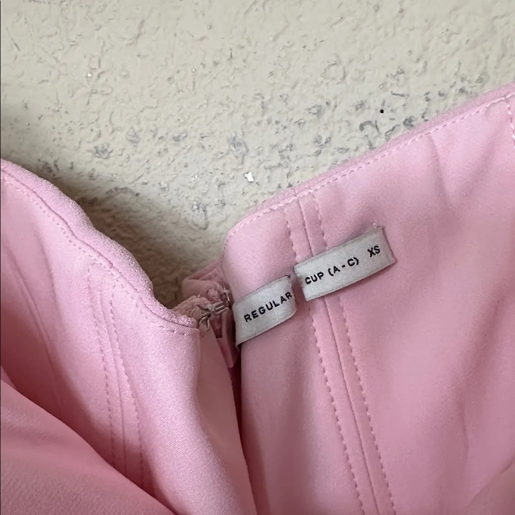 HOUSE OF CB XS A-C 'Persephone' Rose‎ Shadow Strapless Corset Maxi NWOT - Image 5