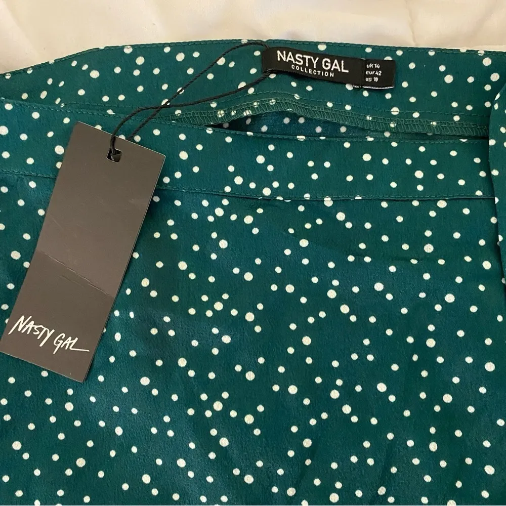 Nasty Gal You Spit This Satin Wrap Mini Skirt - Image 2