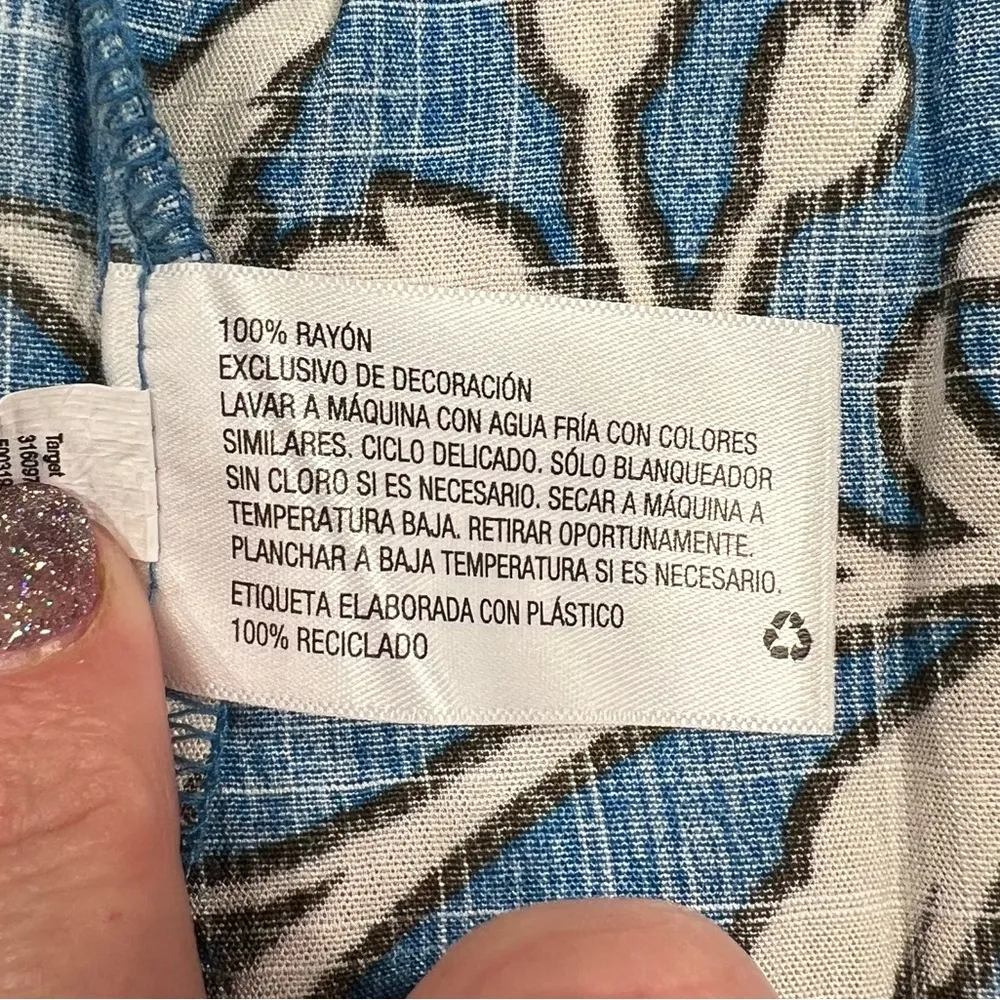 Knox Rose Tropical Wrap Dress S - Image 12