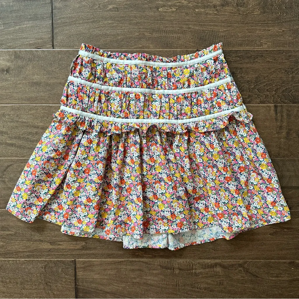 For Love & Lemons Libby Mini Skirt - Image 4