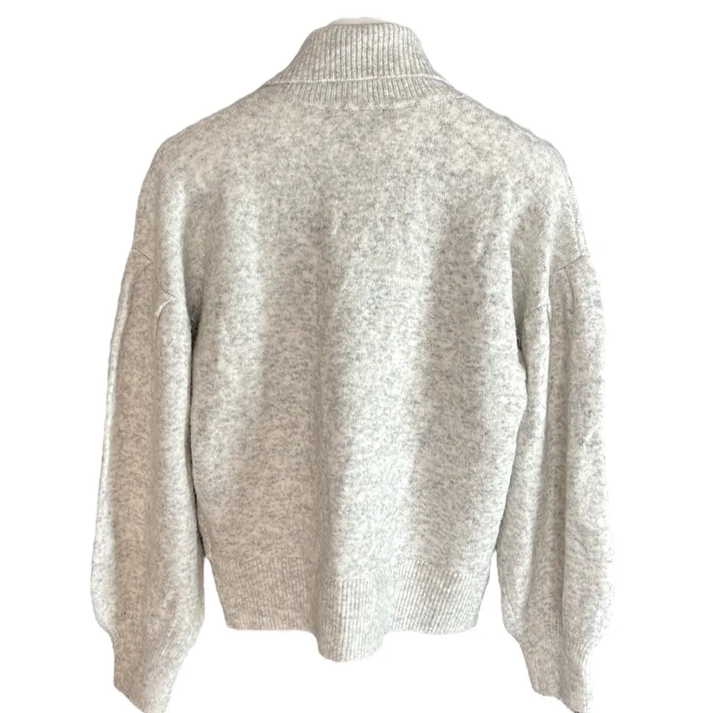 Madewell Vinson Shawl-Collar wool blend Sweater - Image 8