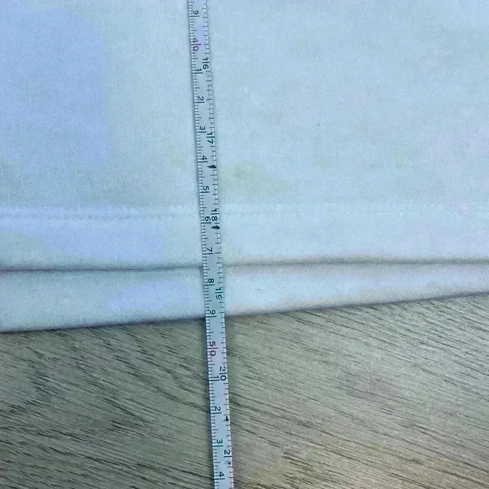 Lee White Cropped Hoodie Size Large - Image 10