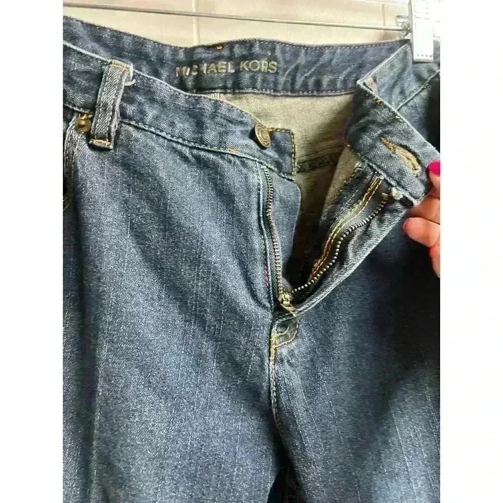 Michael Kors Bootcut Jeans MK Pocket Size 14 - Image 7