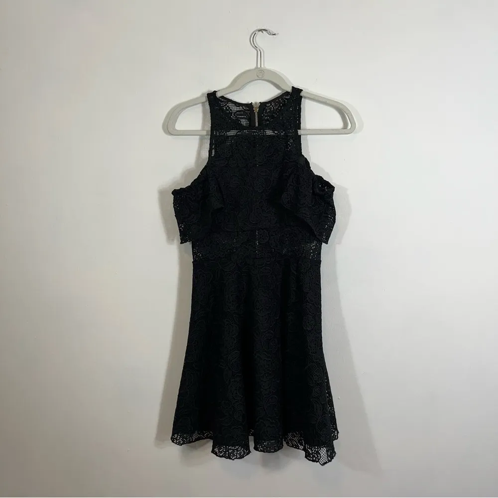 Jay Godfrey Curtis Floral Mini Lace Fit and Flare Dress Size 4 - Image 2