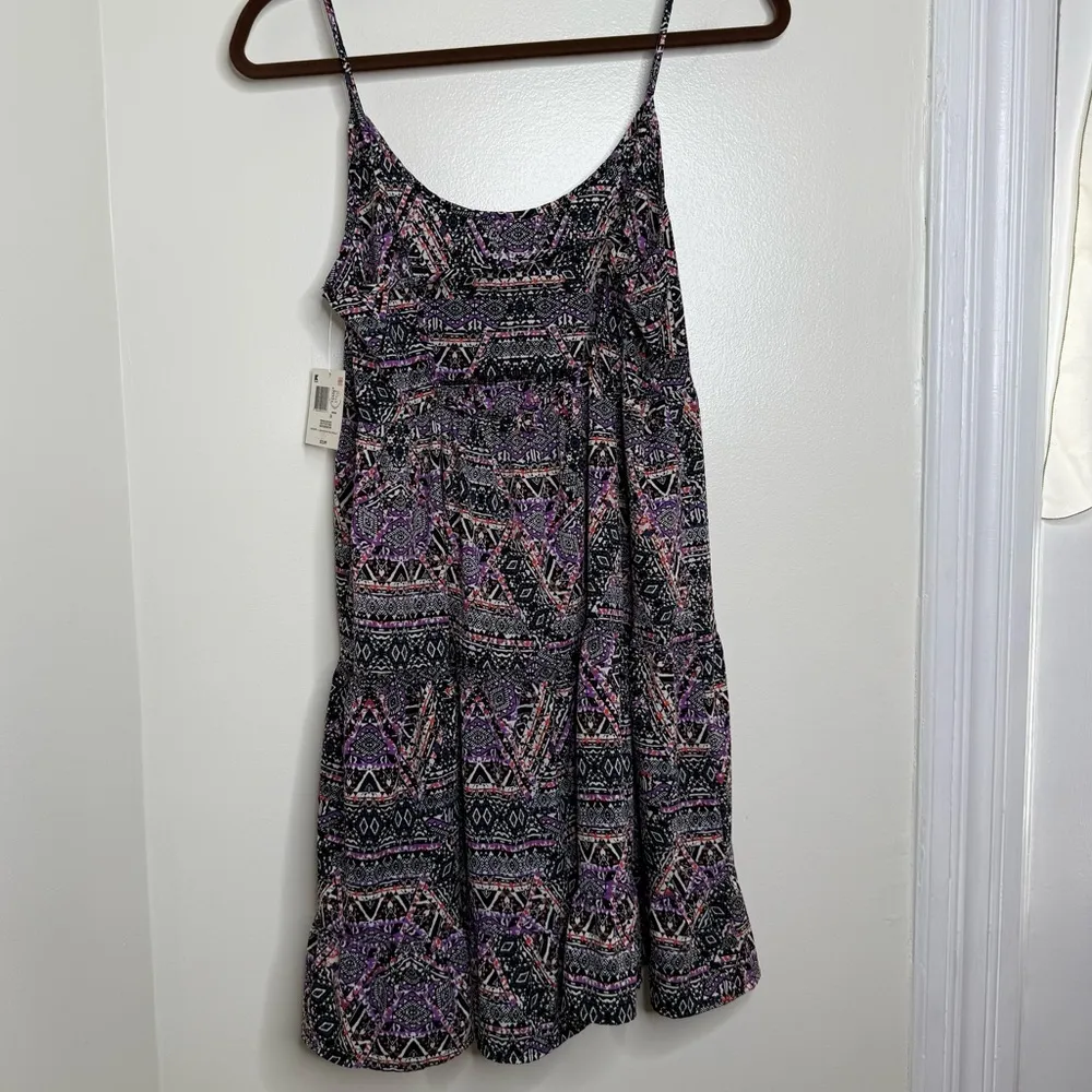 NEW Joe Boxer Tiered Summer Sundress Size Small Lightweight Cutout in Back Beach - Image 5