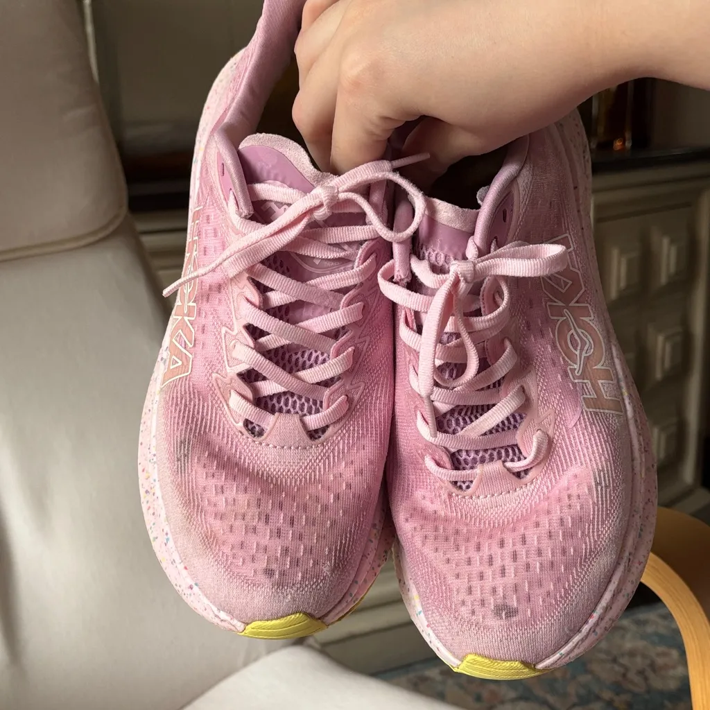 Hoka Women's Light Pink Athletic Shoes - Image 2