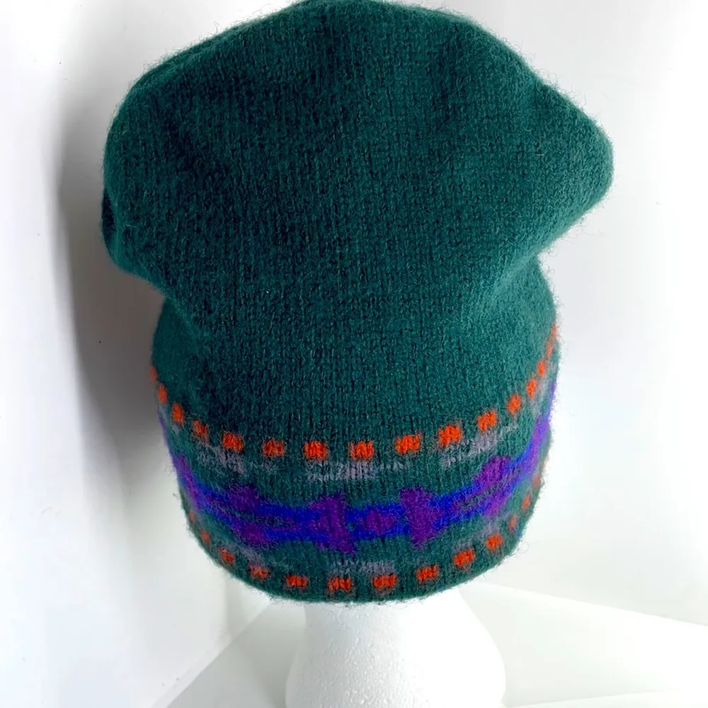 Merkley Headgear Vintage Wool Beanie Green - Image 4