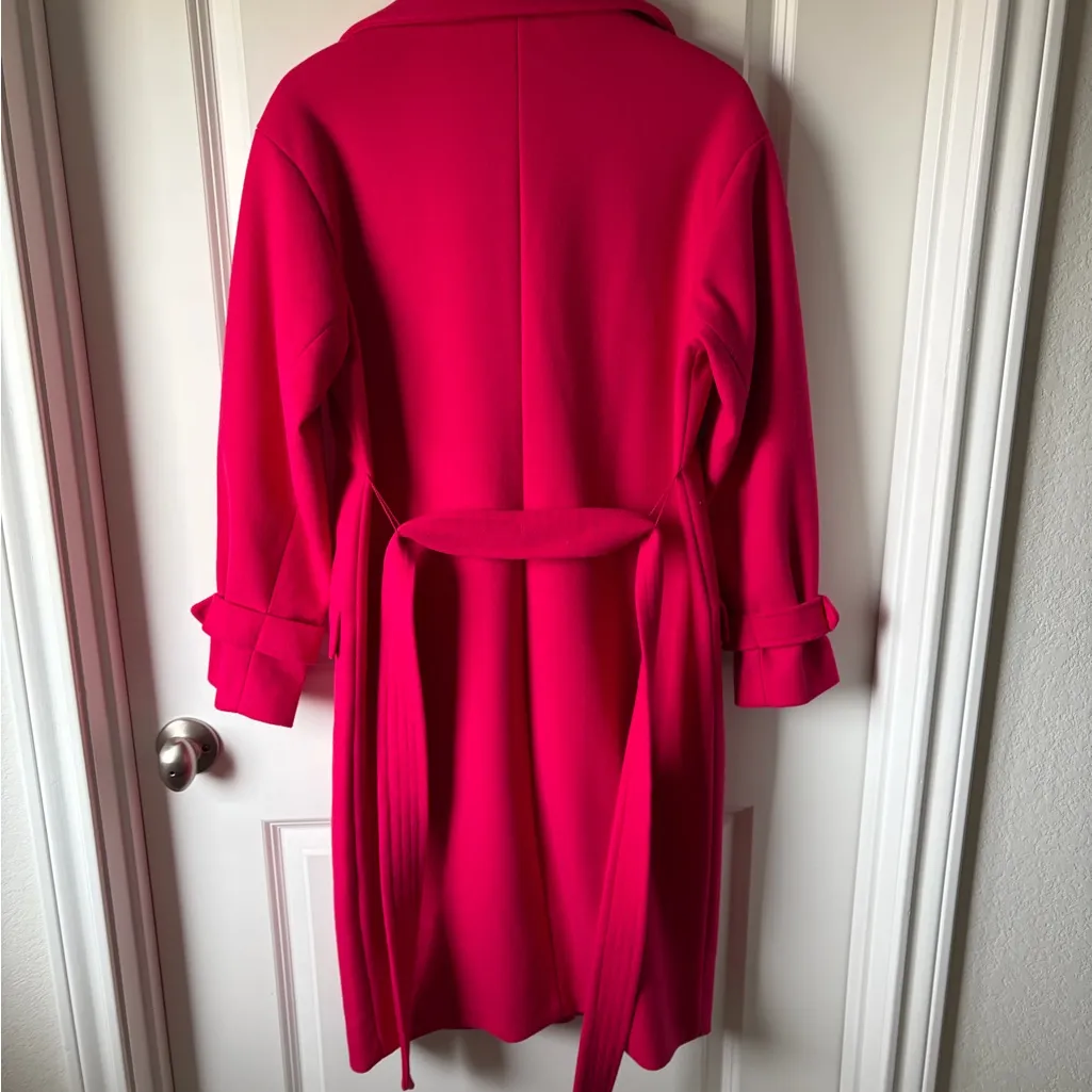 Express Fuchsia Outerwear coat - Image 4