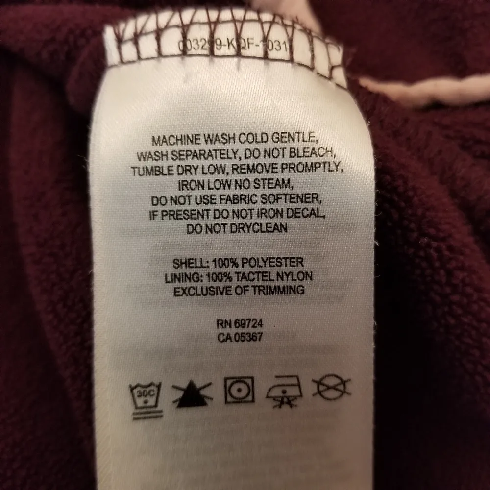 {S} Columbia Benton Springs Half Snap Fleece Pullover Jacket Dusty Mauve Purple - Image 8