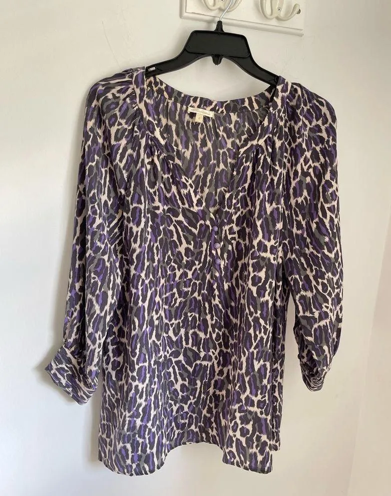 Shoshanna Rent The Runway Silk top sz 4 - Image 2