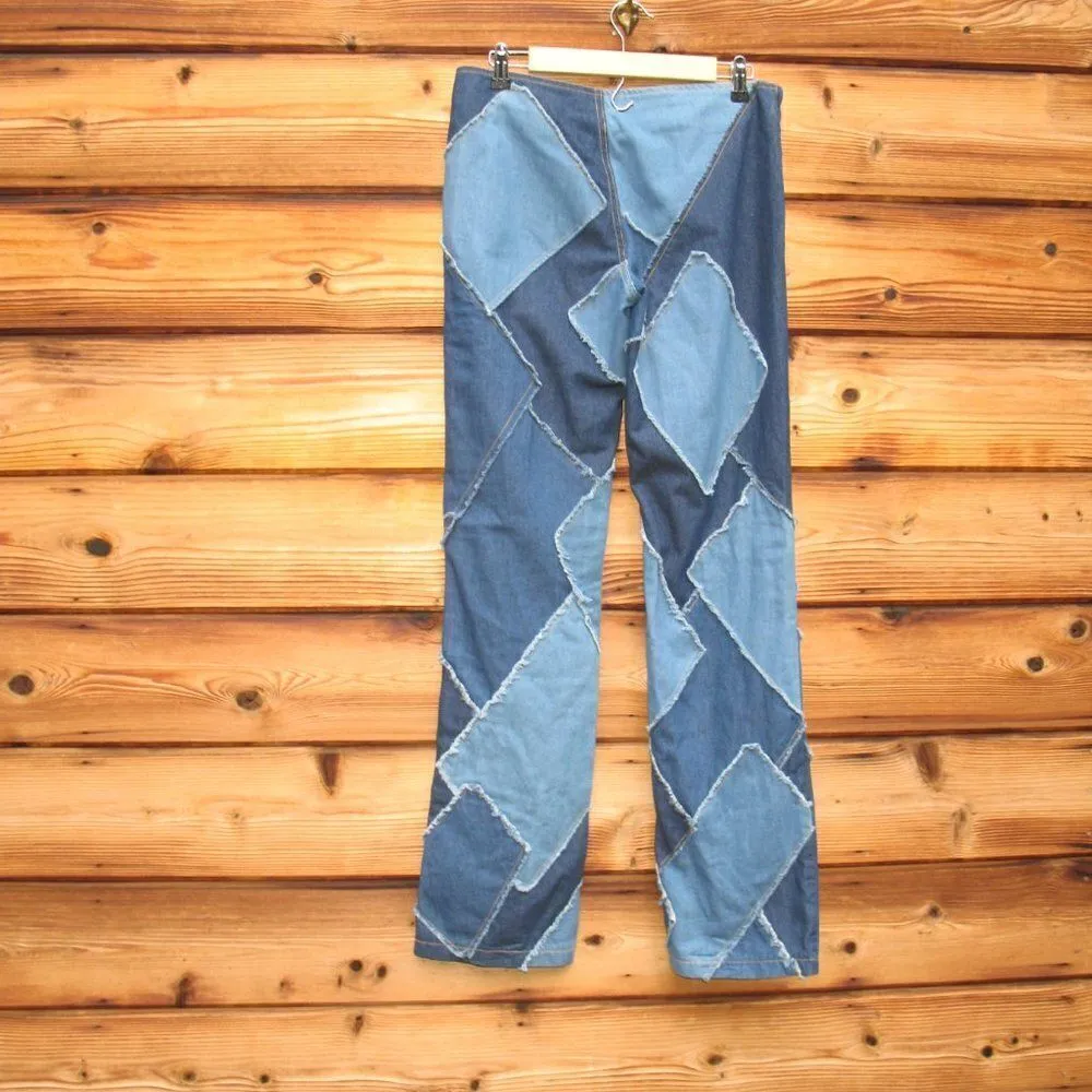 NWOT Jaded London Low Rise Patchwork Jeans - Image 7