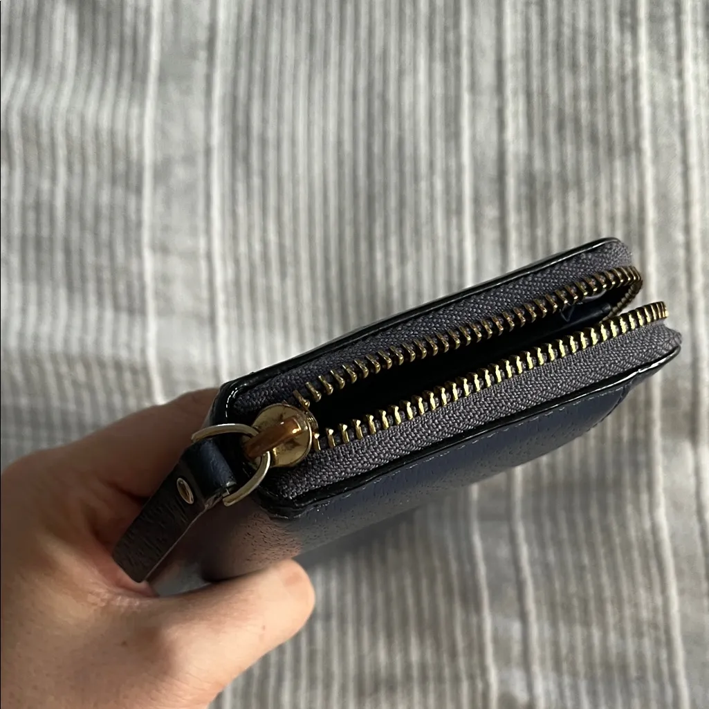Kate Spade Midnight Blue Zip Wallet - Image 6