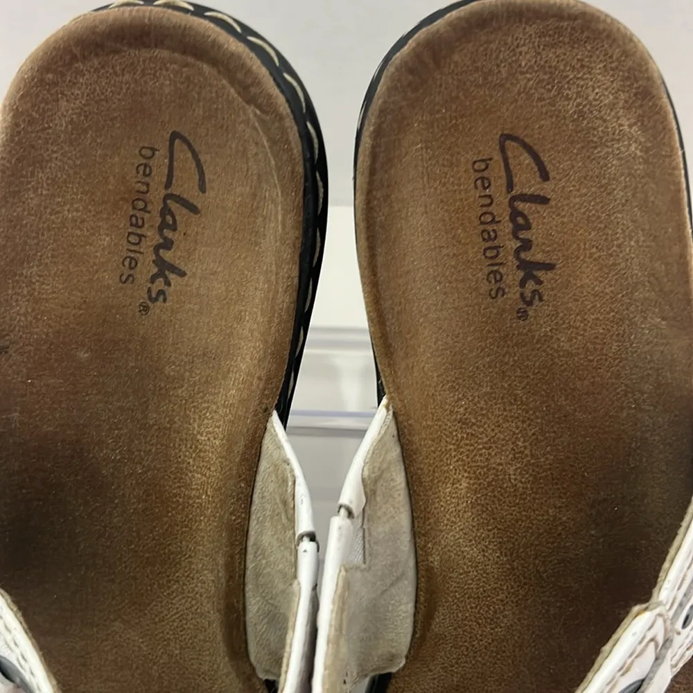 Clarks Lexi Laurel Ladies Slide Sandals 8.5 - Image 4