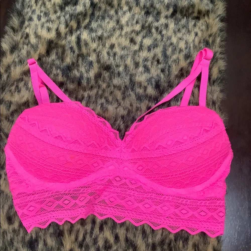 NWOT PINK BY VICTORIAS SECRET PINK LACE BRALETTE - Image 9