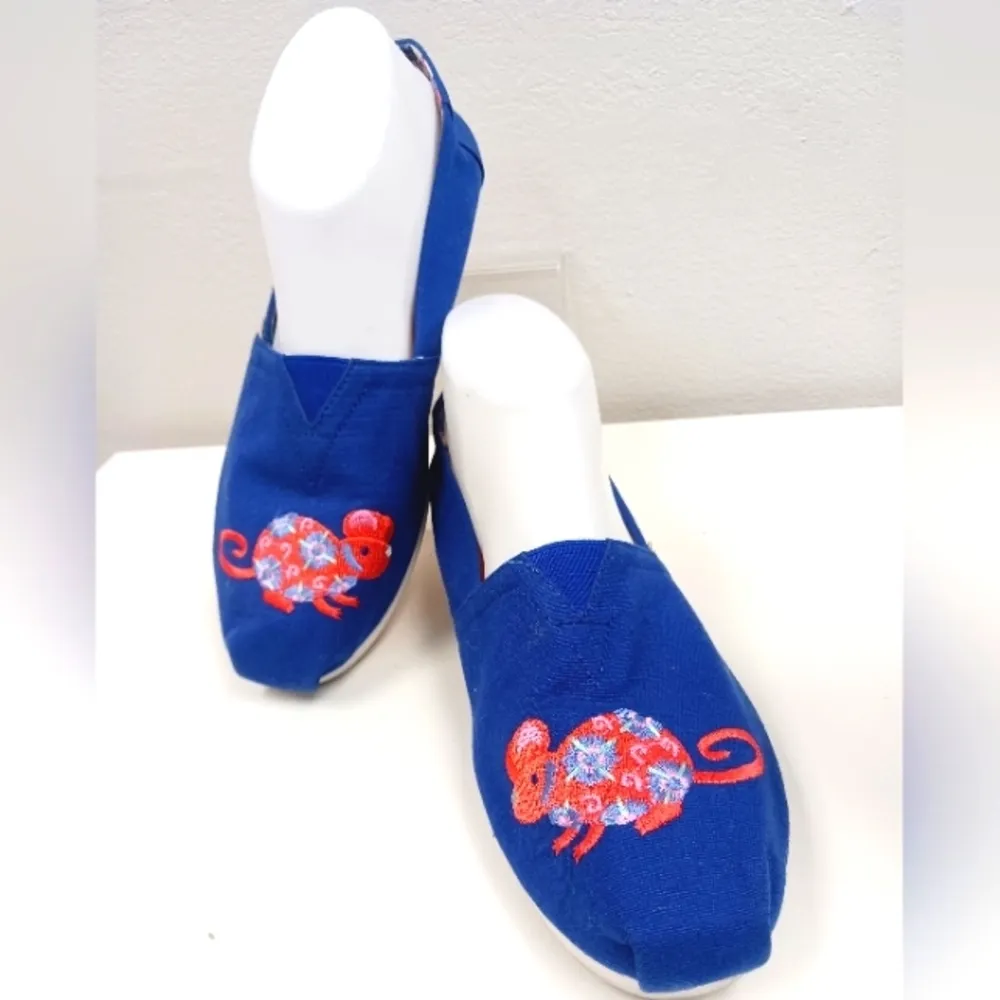 TOM's Year Of The Rat Alpargata Size 9W - Image 3