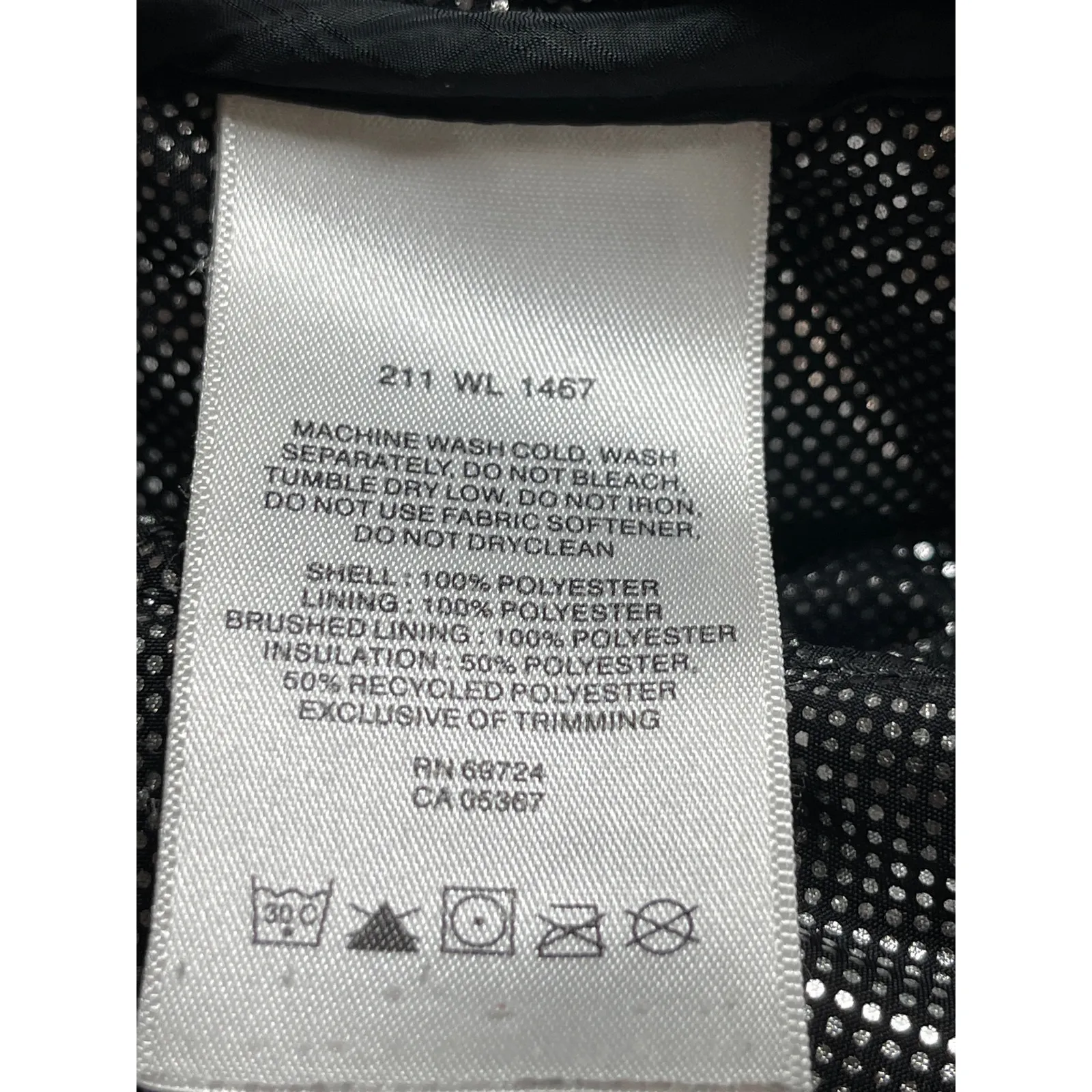 Columbia Omni-Heat Women's Black Sleeveless Puffer Quilted Vest Coat Jacket Sz M - Image 8