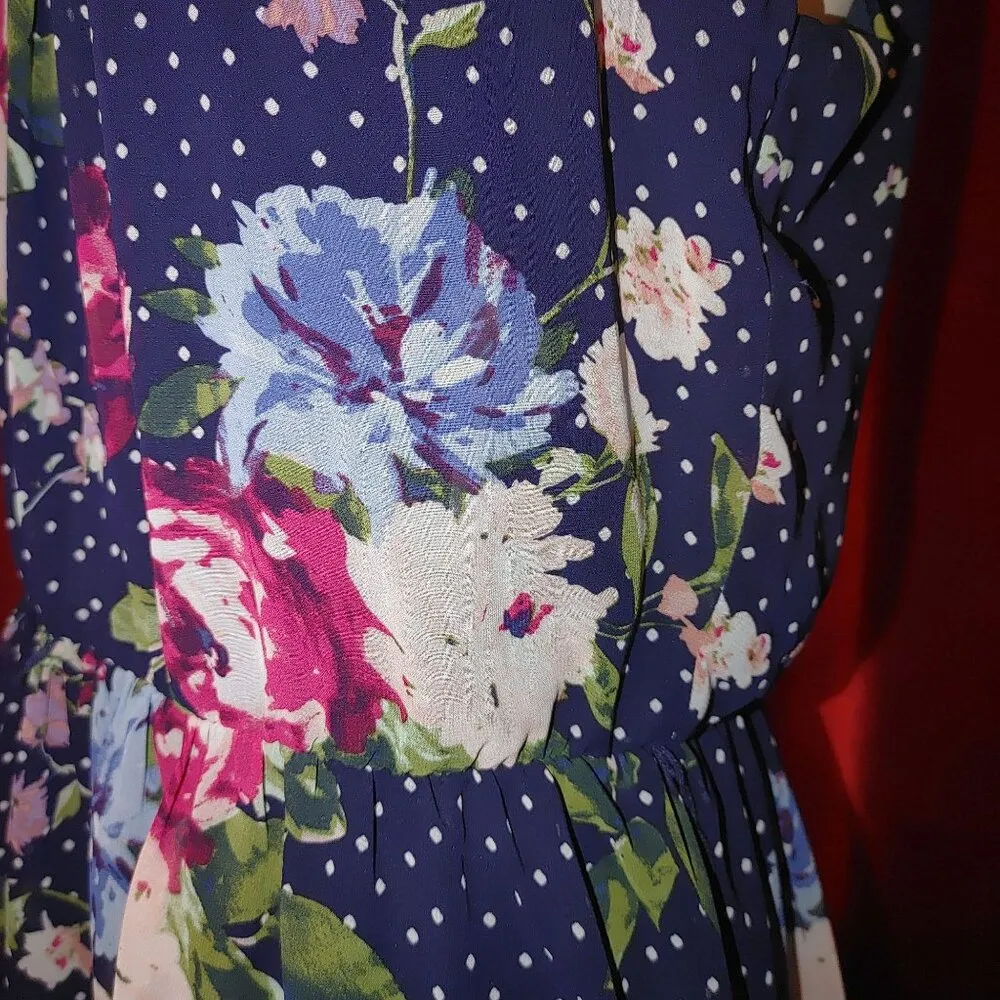 Iz Byer XLarge Mini Sun Dress Women Floral Sleeveless - Image 5