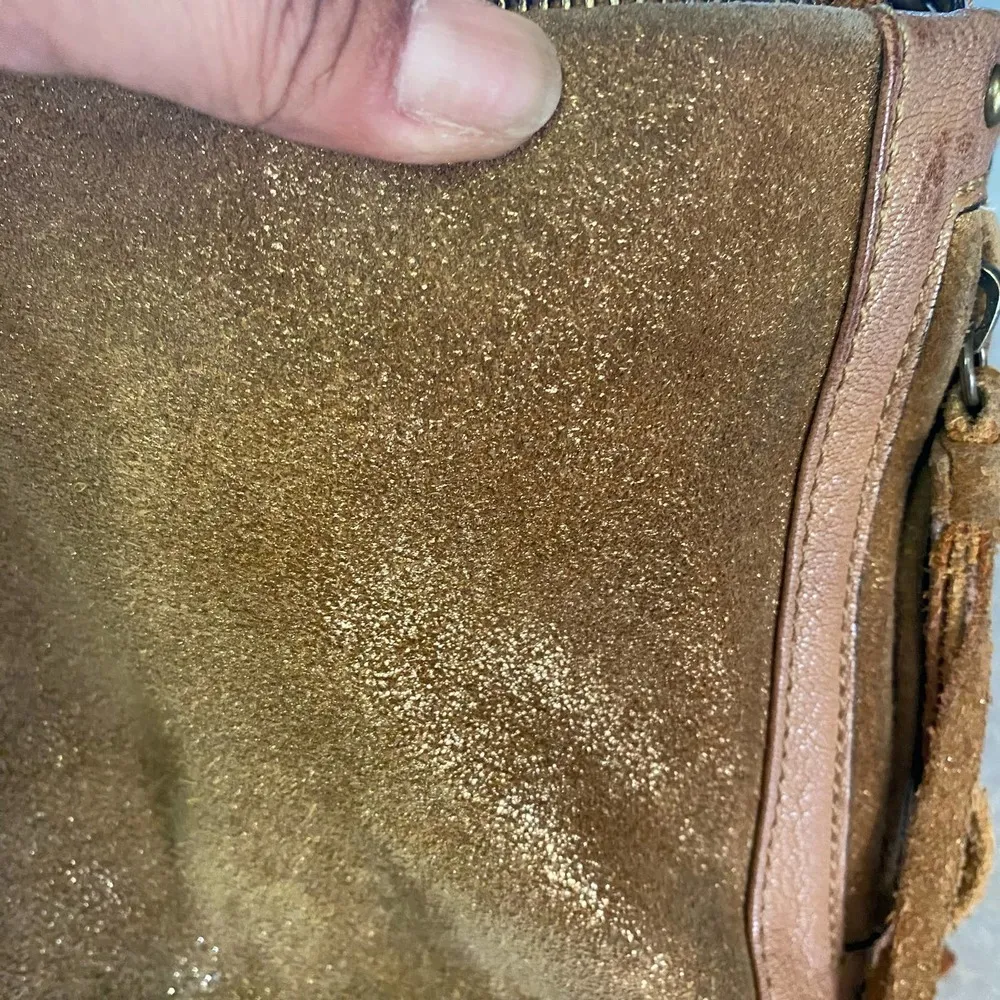 Tano Metallic Leather Coastal Cowgirl Western Preppy Small Crossbody - Image 7