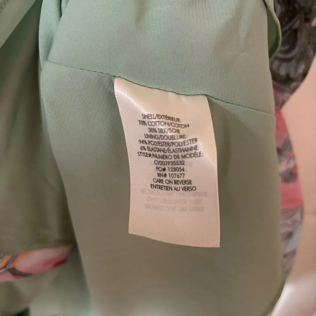 NEW Alice + Olivia Layla Midi Dress Lola’s Dream Rare Printed Size Small Graphic - Image 8