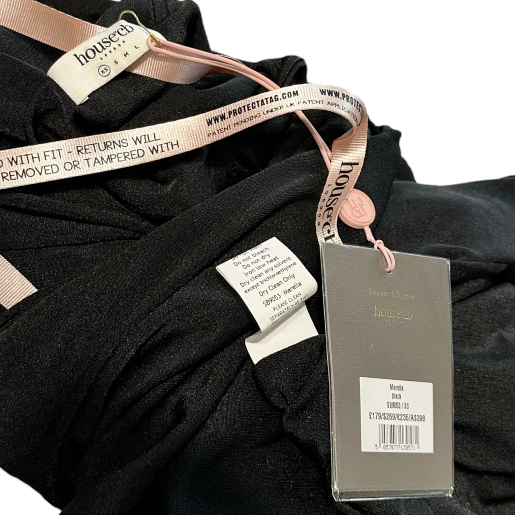 HOUSE OF CB Marella Cutout Maxi Dress, Black, XS - Image 13