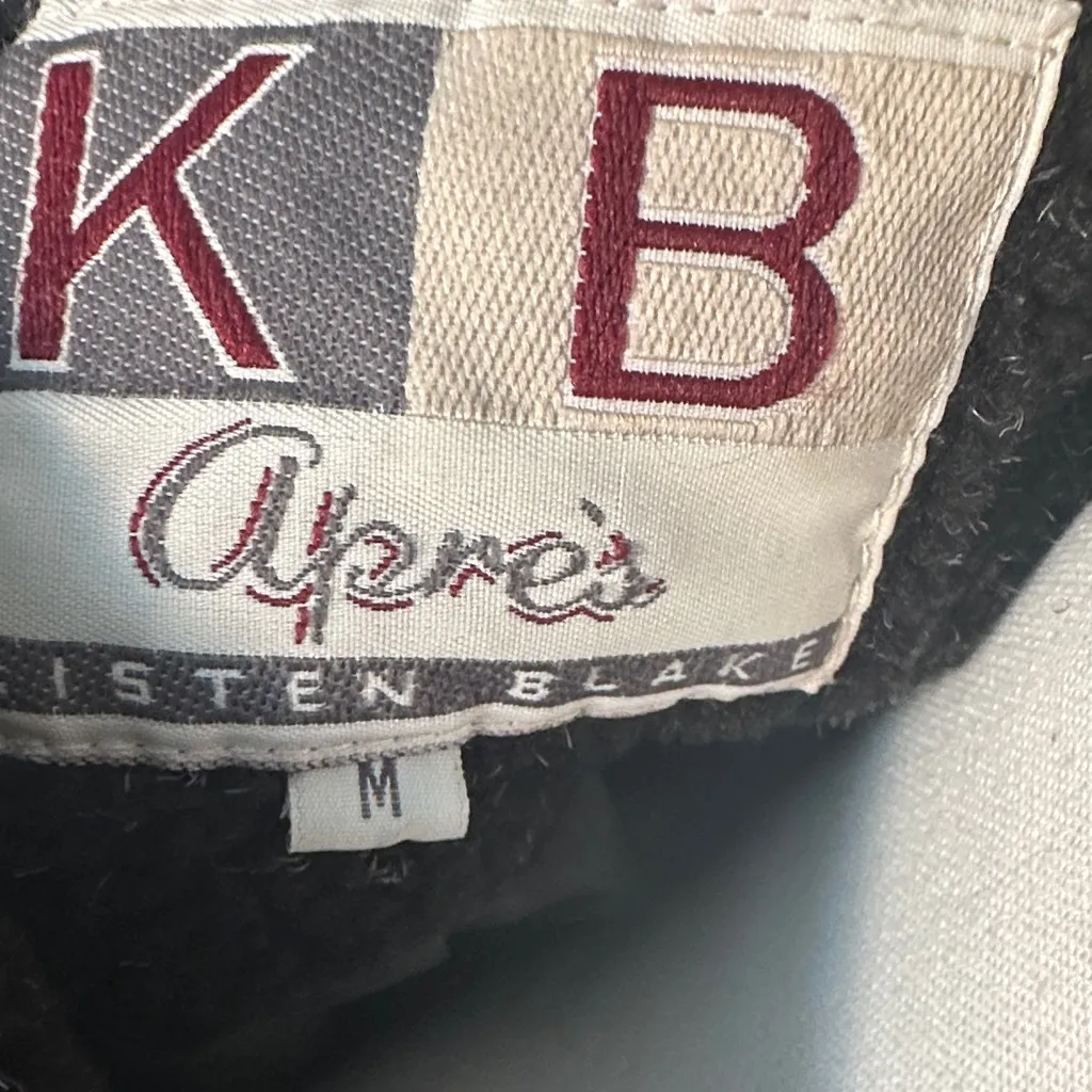 Kristen Blake Midnight Teddy Jacket Black Size M - Image 2