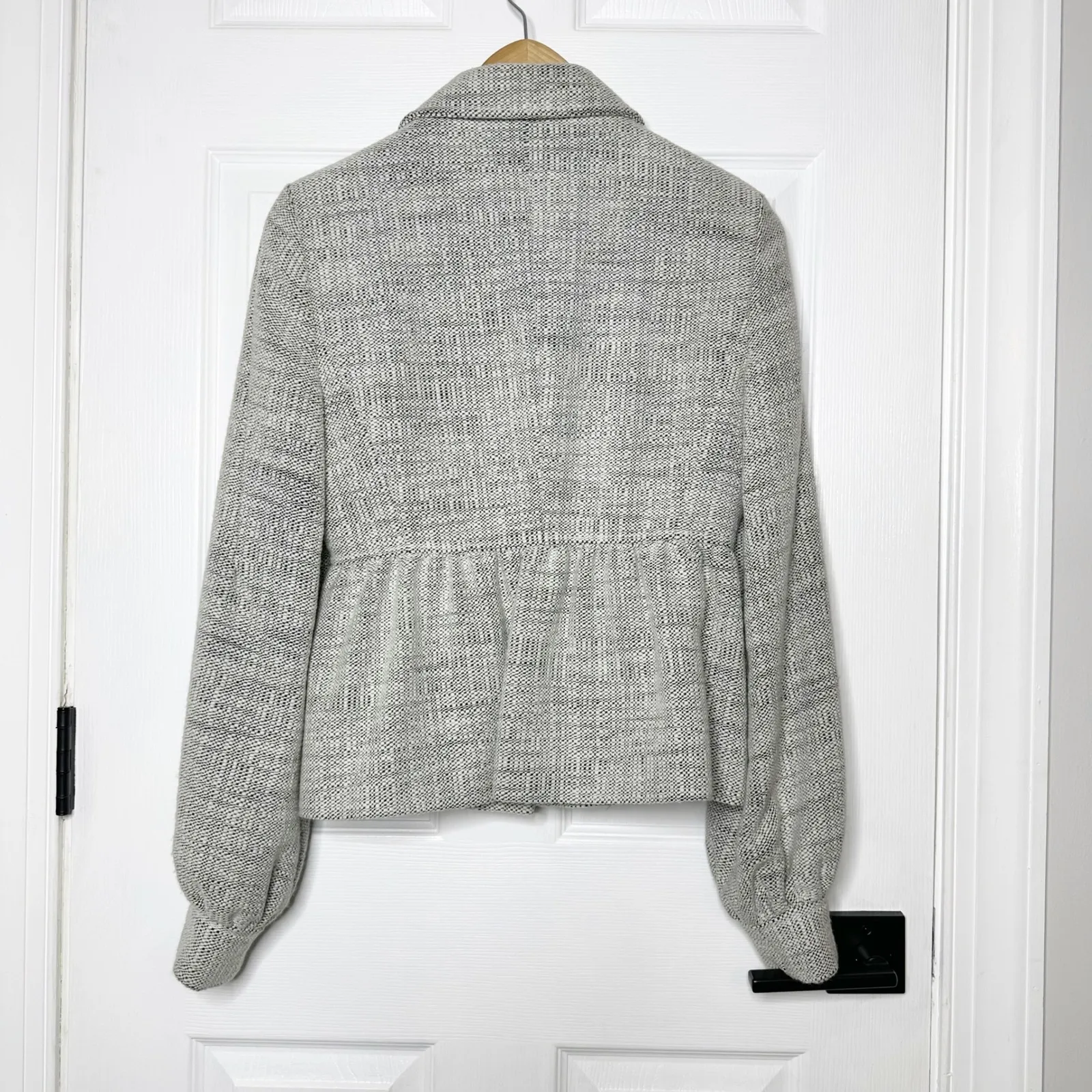 Richmond X Gray Tweed Blazer‎ IT 40 US 4 Small Business Casual Office Career - Image 7