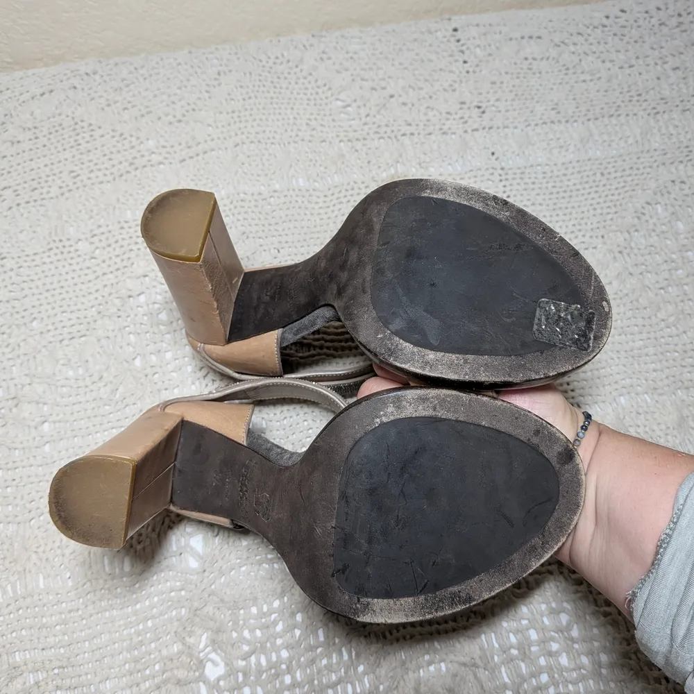 Brunello Cucinelli Monili Ankle Strap Sandal Heels Size 37 - Image 7