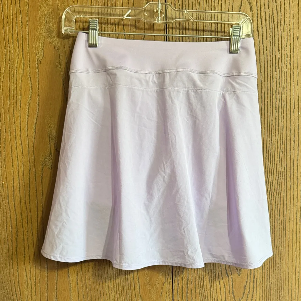 Puma PWRSHAPE solid woven skirt Light Lavender Women's Skirt small - Image 4