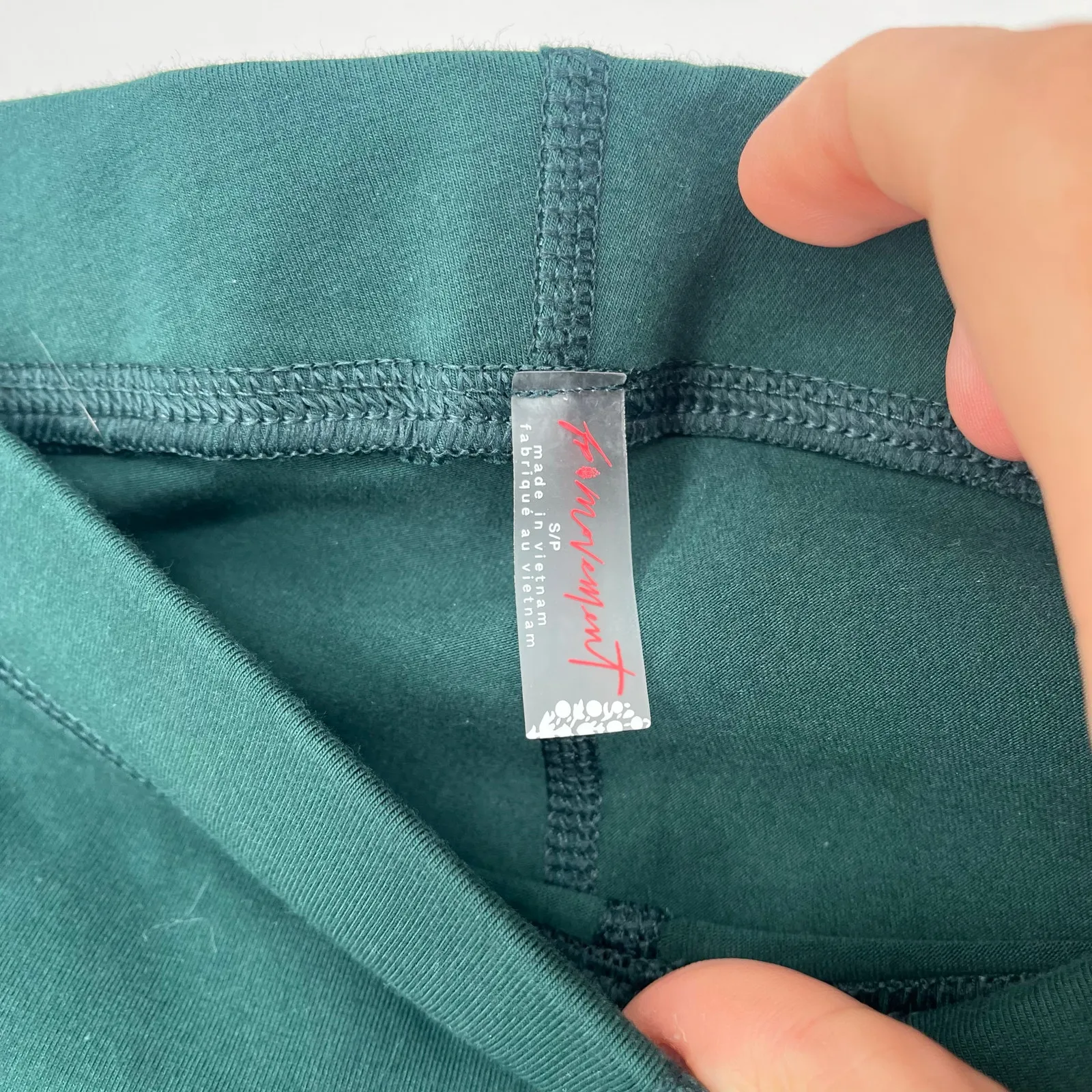 Free People Movement Victory Bike Shorts Green Size Small - Image 5