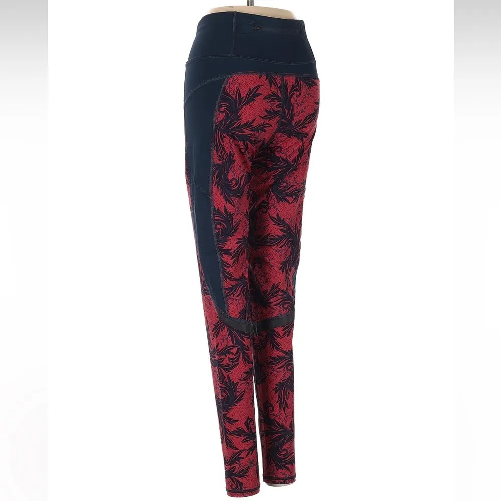 Sweaty Betty Leggings Zero Gravity Run Aubergine Pub Life Print Size XS - Image 3