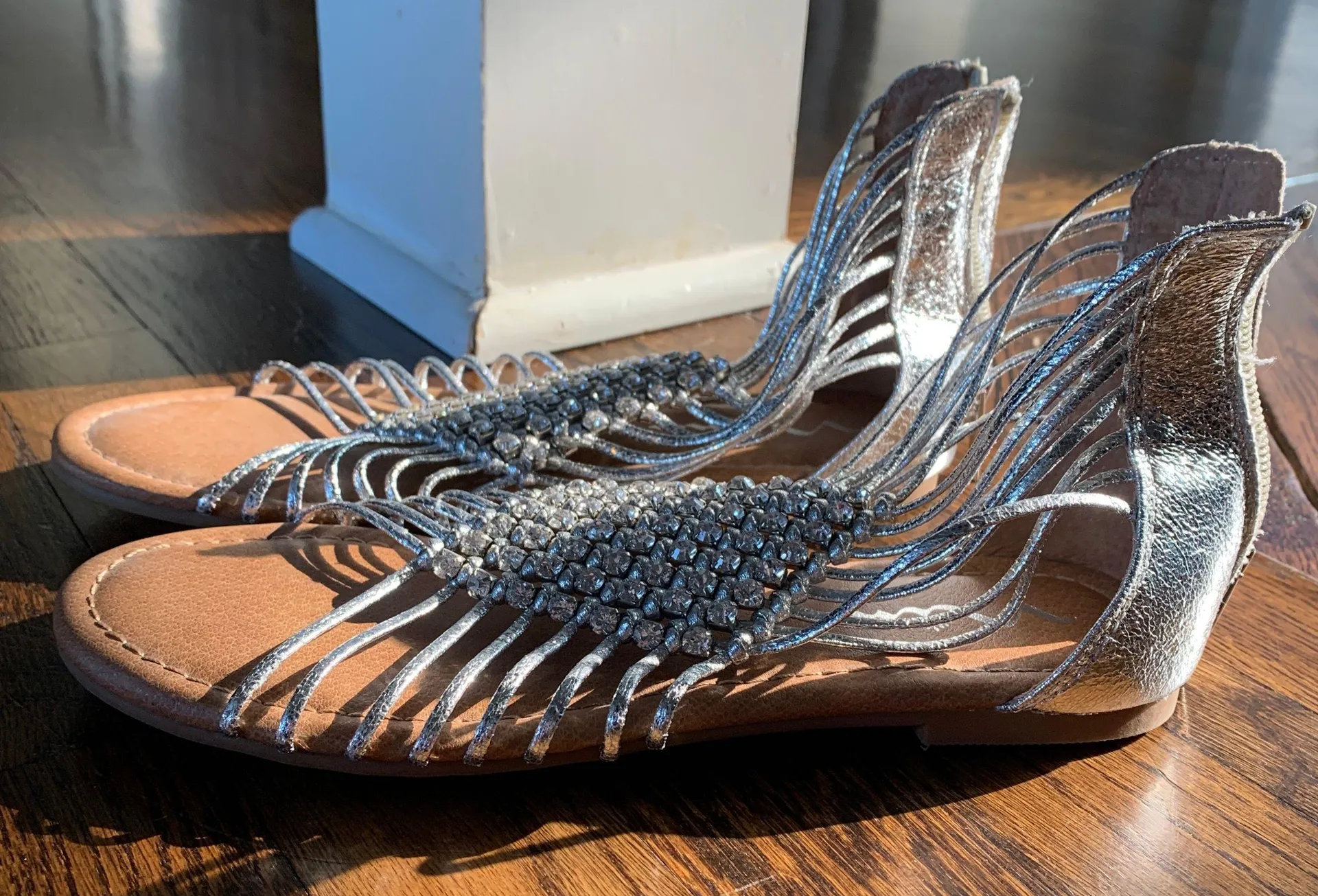 Nina strappy silver sandals 5  - Image 2