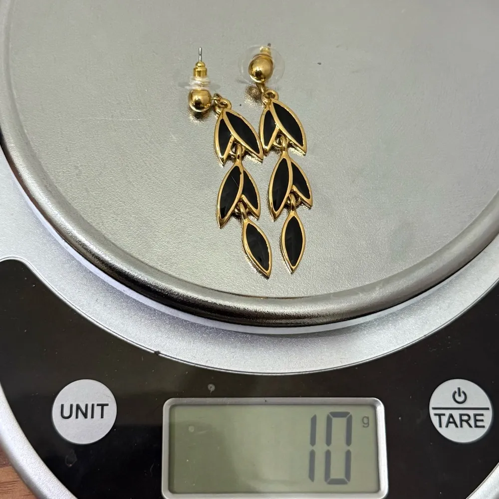 Vintage NAPIER Black Enamel Gold - Image 9