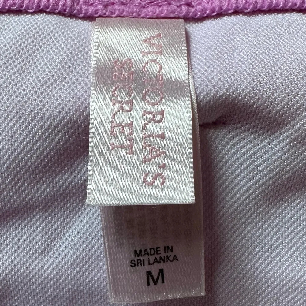 Victoria’s Secret Lavender Halter Top Bikini Belted Bottom Sz M - Image 8