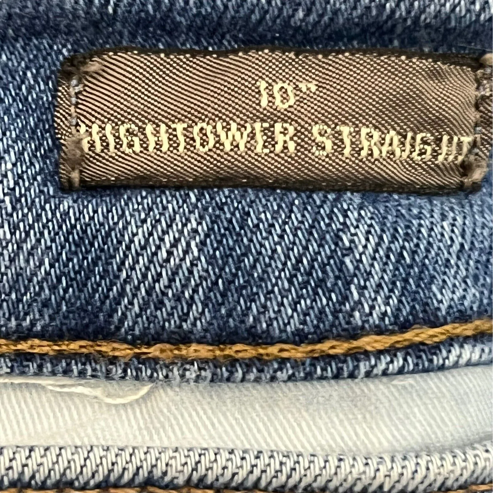 J.Crew Point Sur Hightower Straight Jeans Women’s Size 28 Let Down Hem Stretch - Image 10