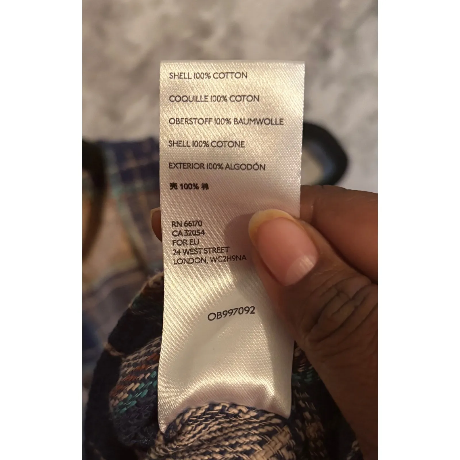 Urban‎ Outfitters Plaid Button Front Mini Dress Sleeveless M NWT - Image 7