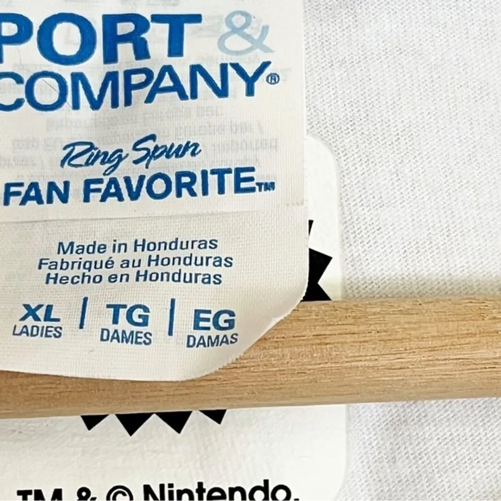 Super Mario Peaches Costume T-Shirt Womens Size XL Graphic Print Tee Multicolor - Image 6